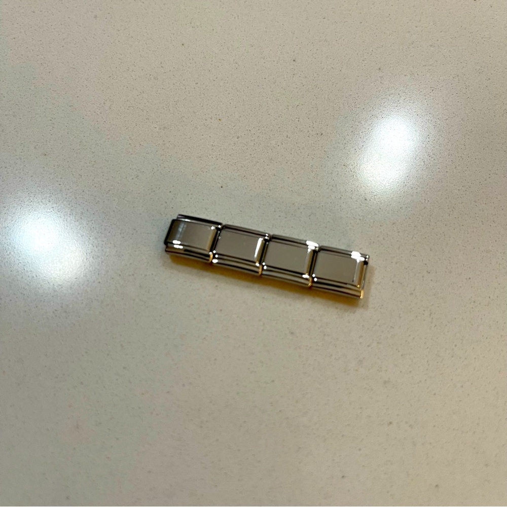 NWOT Zoppini stainless steel 4 stretchy links